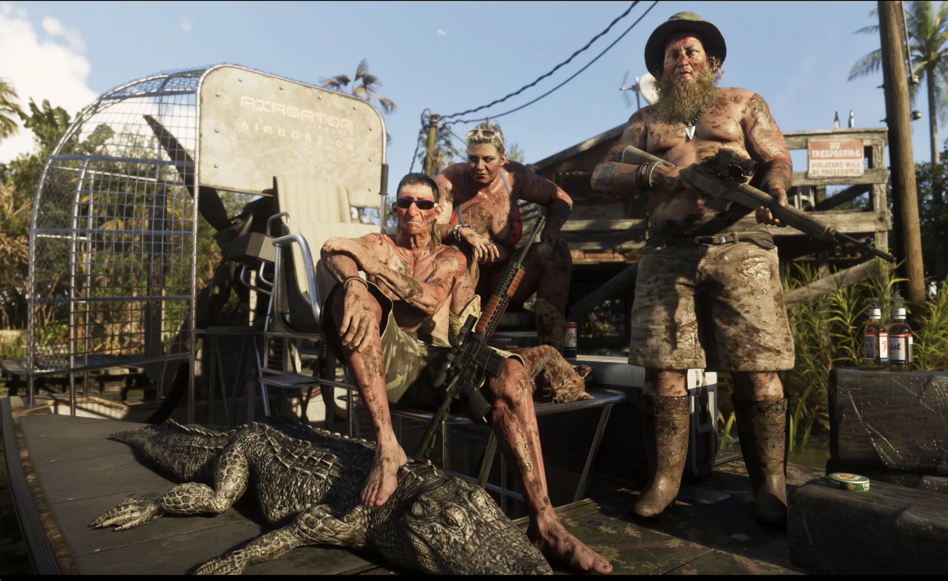 Airboat country, gators optional